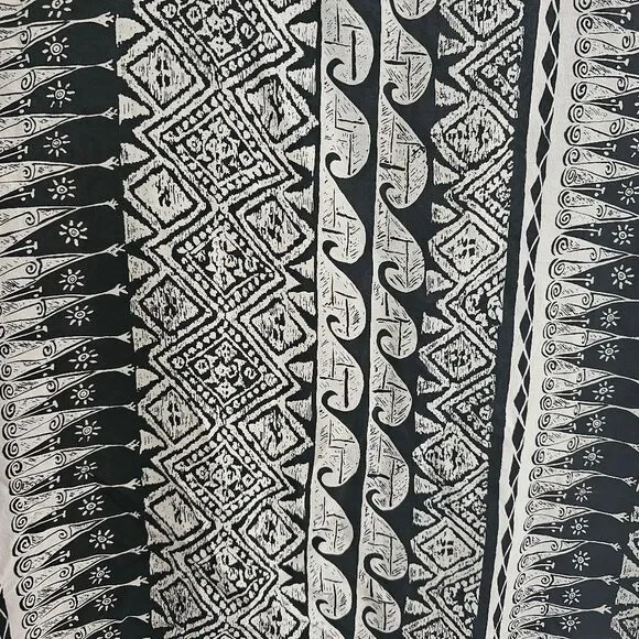 Diane Gilman 100% Silk Sleeveless Blouse Women’s Plus 3X Boho Artsy Vacation - Picture 7 of 11